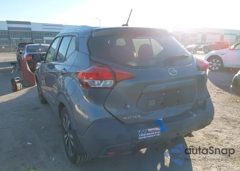 2019 Nissan Kicks Sv from USA, damaged, VIN 3N1CP5CUXKL543319